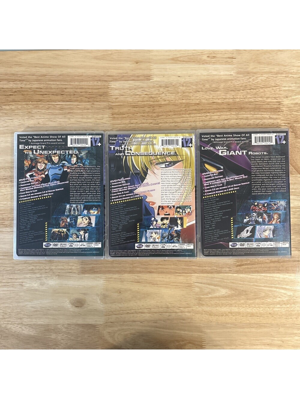 Martian Successor Nadesico Complete Collection DVD ADV Region 1, Vol 1-3 - Picture 5 of 9